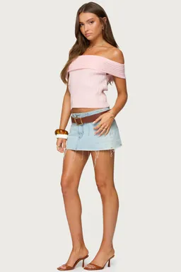 Top blythe tejido rib de Edikted en Tops para argentina
