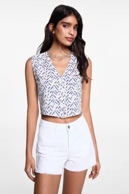 Short con ruedo deshilachado de Mango Teen en Shorts para argentina